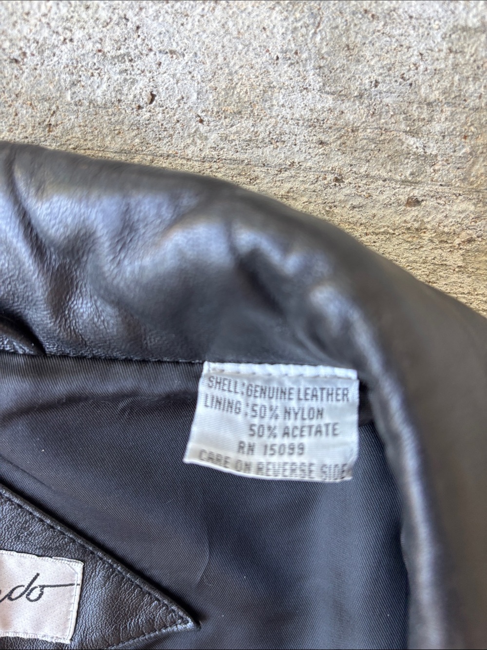 Ricardo Vintage Black Leather Women's Blazer Jacket - Single-Button - Picture 4 of 16